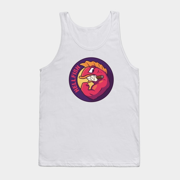 The Flying Hellfish Tank Top by tvshirts